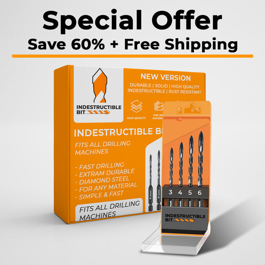 Special Offer - 3-6mm Black Bits - 60% OFF