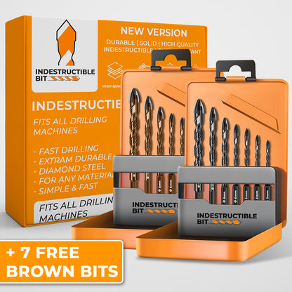 INDESTRUCTIBLE DRILLBITS™ 3.0 - Drill any material in seconds