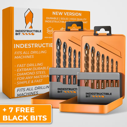 INDESTRUCTIBLE DRILLBITS™ 4.0 - Drill any material in seconds