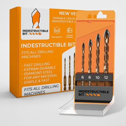 INDESTRUCTIBLE DRILLBITS™ 4.0 - Drill any material in seconds