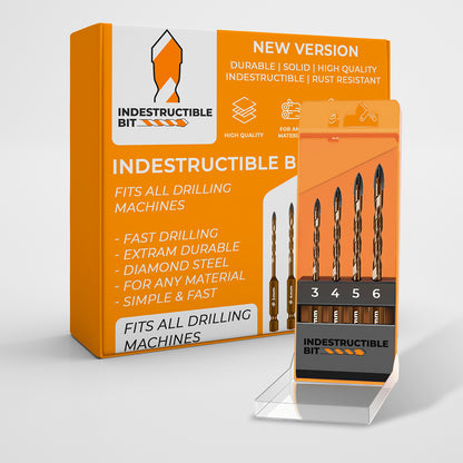 INDESTRUCTIBLE DRILLBITS™ 4.0 - Drill any material in seconds