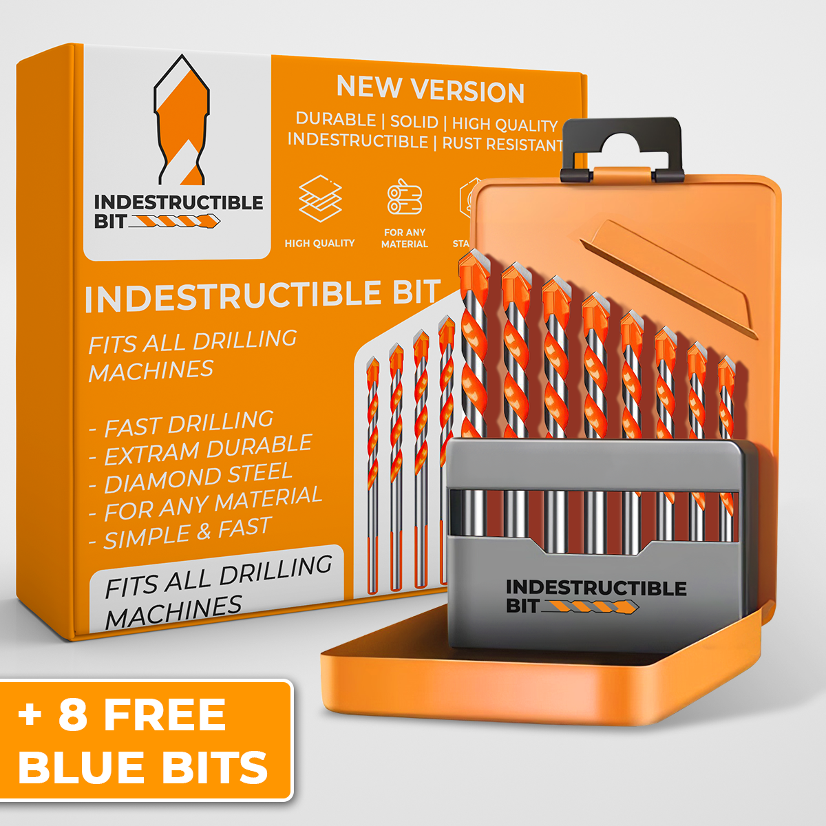 indestructible drill bits review