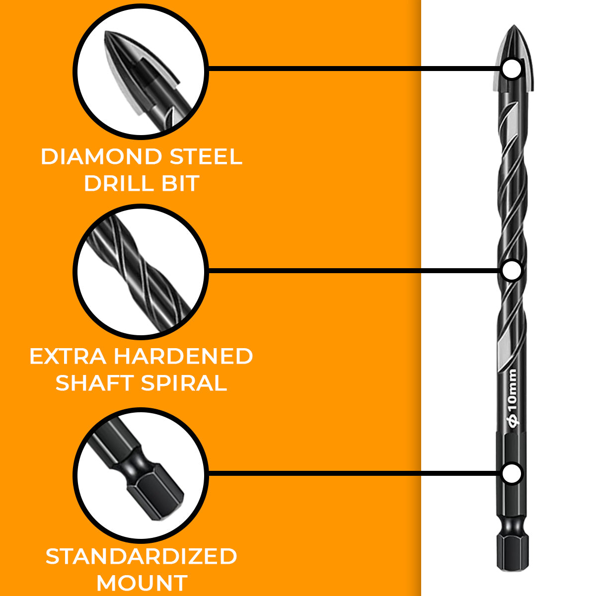 INDESTRUCTIBLE DRILLBITS™ 3.0 - Drill any material in seconds