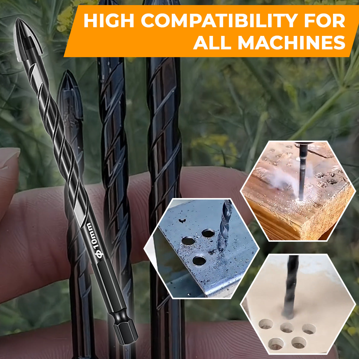 INDESTRUCTIBLE DRILLBITS™ 3.0 - Drill any material in seconds