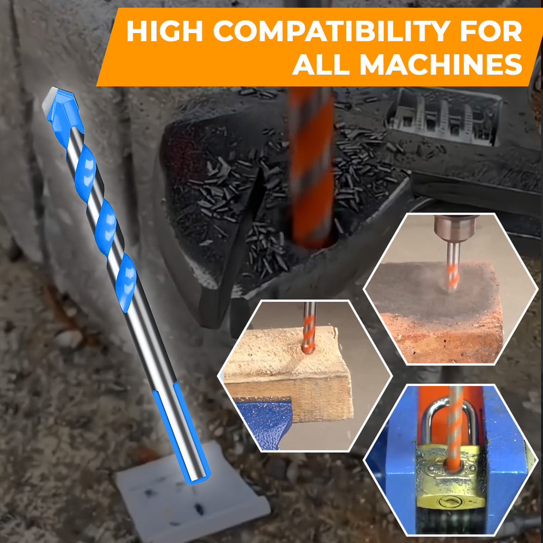 INDESTRUCTIBLE DRILLBITS™ 2.0 - Drill any material in seconds