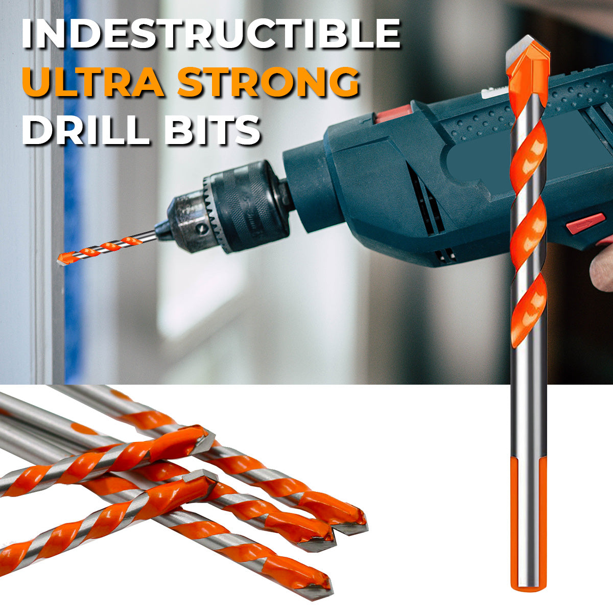 Unbreakable shop drill bits